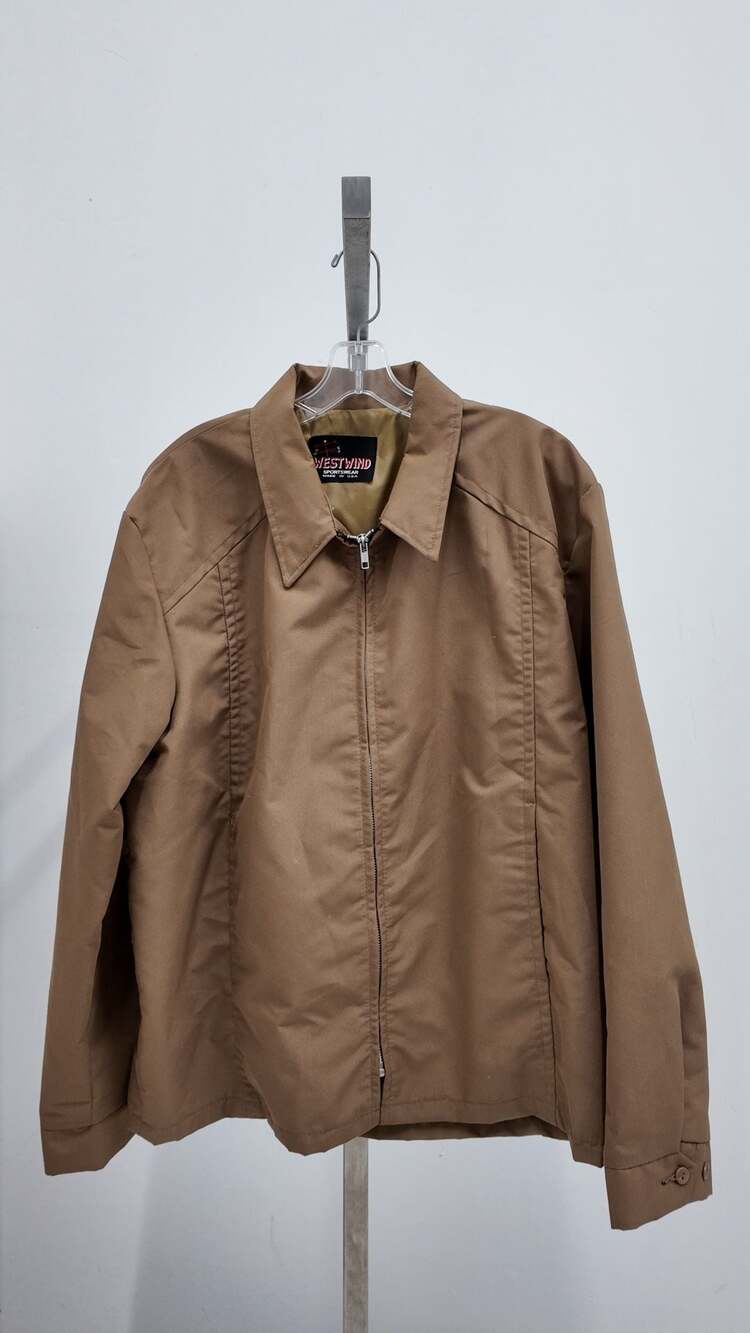 Vintage Westwind Sportswear Tan Harrington Jacket - Made in USA